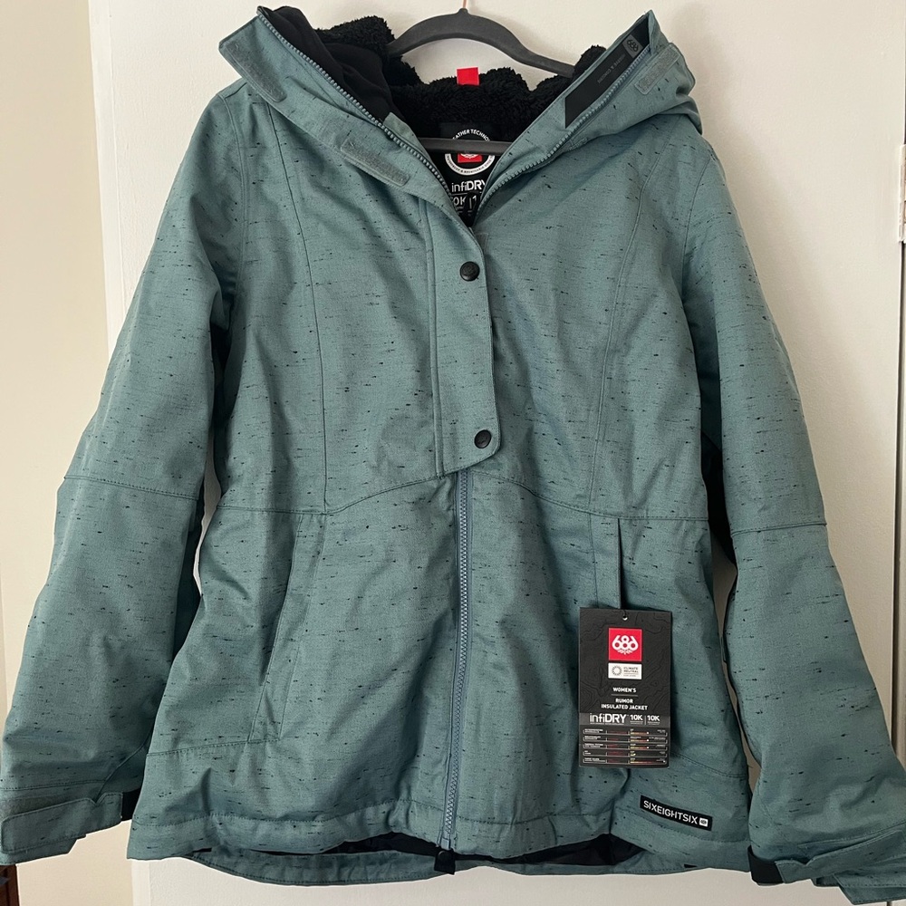 686 Women's Rumor Blue Jacket